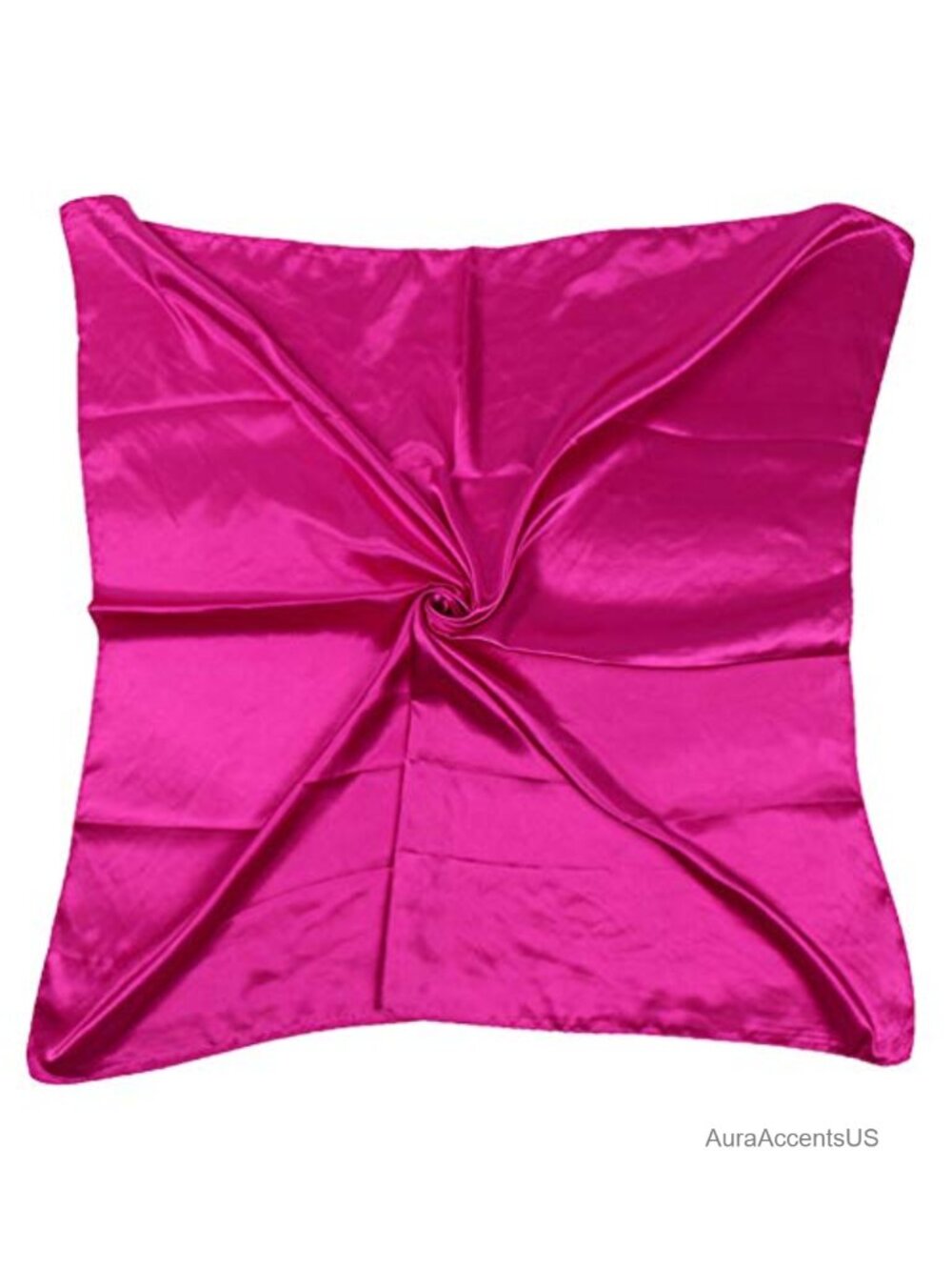 Large Satin Square Scarf Silky Polyester Hair Wrap Headscarf Neck Scarf